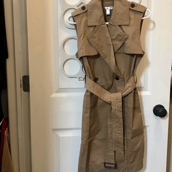 Banana Republic Trench Dress- NWT! - Picture 11 of 12